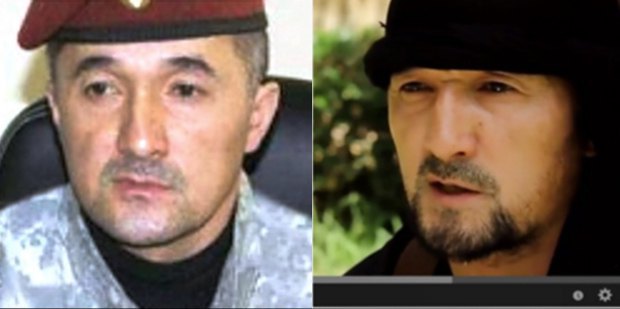 Гулмурод Халимов до и после перехода на сторону ИГИЛ