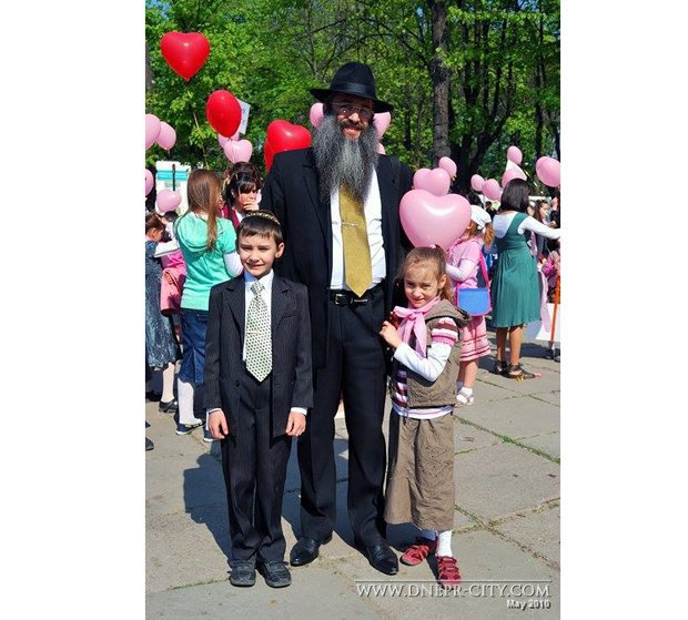 Ашер-Йосеф Черкасский с детьми