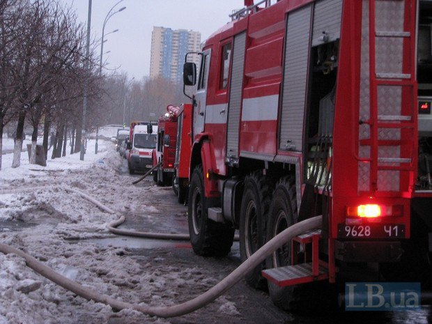 Киев Пожар