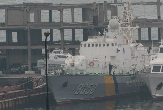 В Одессу прибыли крымские корабли морской охраны