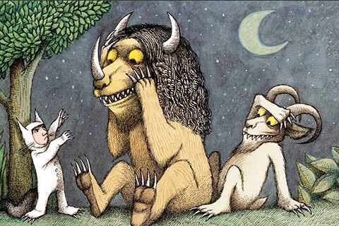 В Украине издадут перевод детской книги "Там, где живут чудовища"