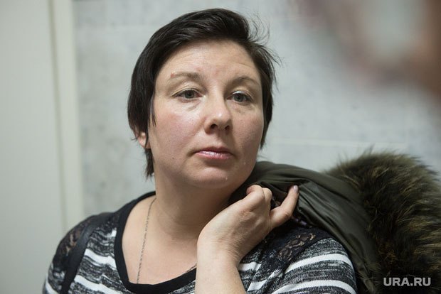 Екатерина Вологженинова во время суда