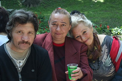 Пикник с бездомными