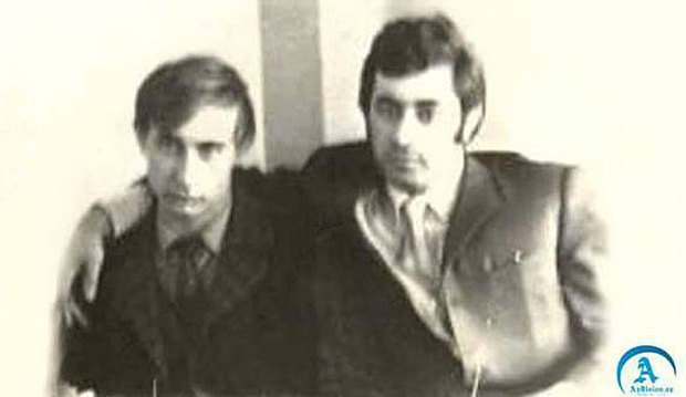 Putin and Ragimov in student years