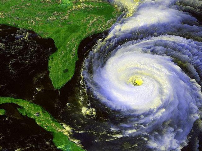 Ураган. Фото из космоса.
