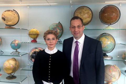 Тимошенко встретилась в США с президентом NDI