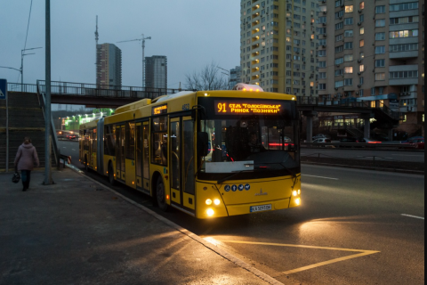 Як працює Київський наземний транспорт - КМДА