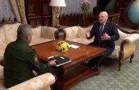 Лукашенко на зустрічі з Шойгу заявив, що війна проти України не припиниться, і запевнив Росію в своїй підтримці