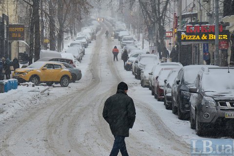 В пятницу в Киеве до -9 градусов, без существенных осадков