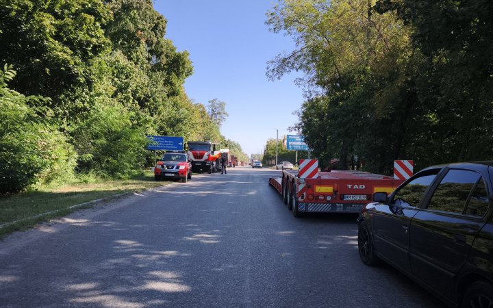 Генштаб: причиною пошкодження залізниці на Київщині стала детонація боєприпасів у поїзді 