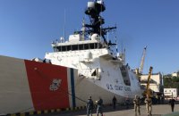 Американский фрегат береговой охраны "Гамильтон" зашел в порт Одессы (обновлено)