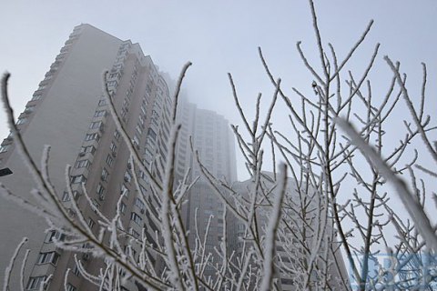У понеділок у Києві вдень сильний сніг