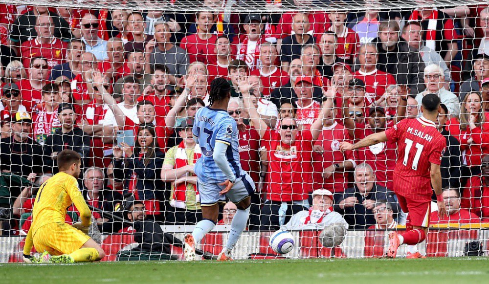 Мохаммед Салах під час голу