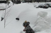 Завтра в Киеве обещают сильный снег, до -11 градусов