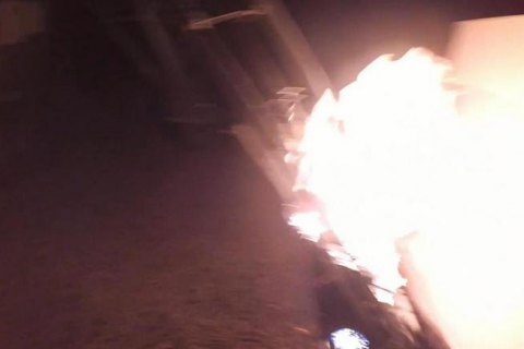 Под Киевом "в поддержку Курдистана" сожгли две вышки lifecell
