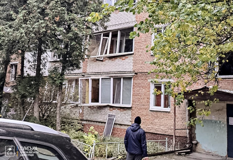 Сумська область, обстріли 16 жовтня 