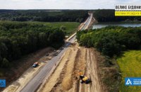 Дорожники начали строительство на самом сложном участке трассы Киев - Сумы - Юнаковка