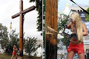 Лідера Femen допитала міліція