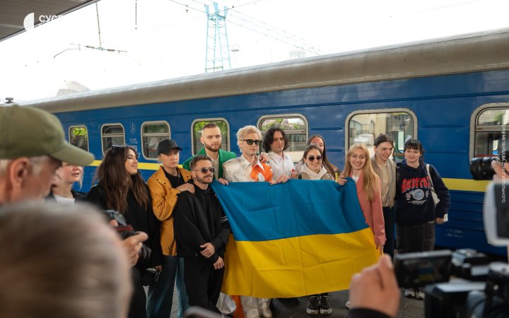 Українська делегація вирушила на пісенний конкурс "Євробачення"