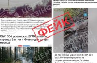 РФ поширює фейки про “падіння 304 українських БпЛА” у країнах Балтії та Фінляндії за три місяці, – ЦПД