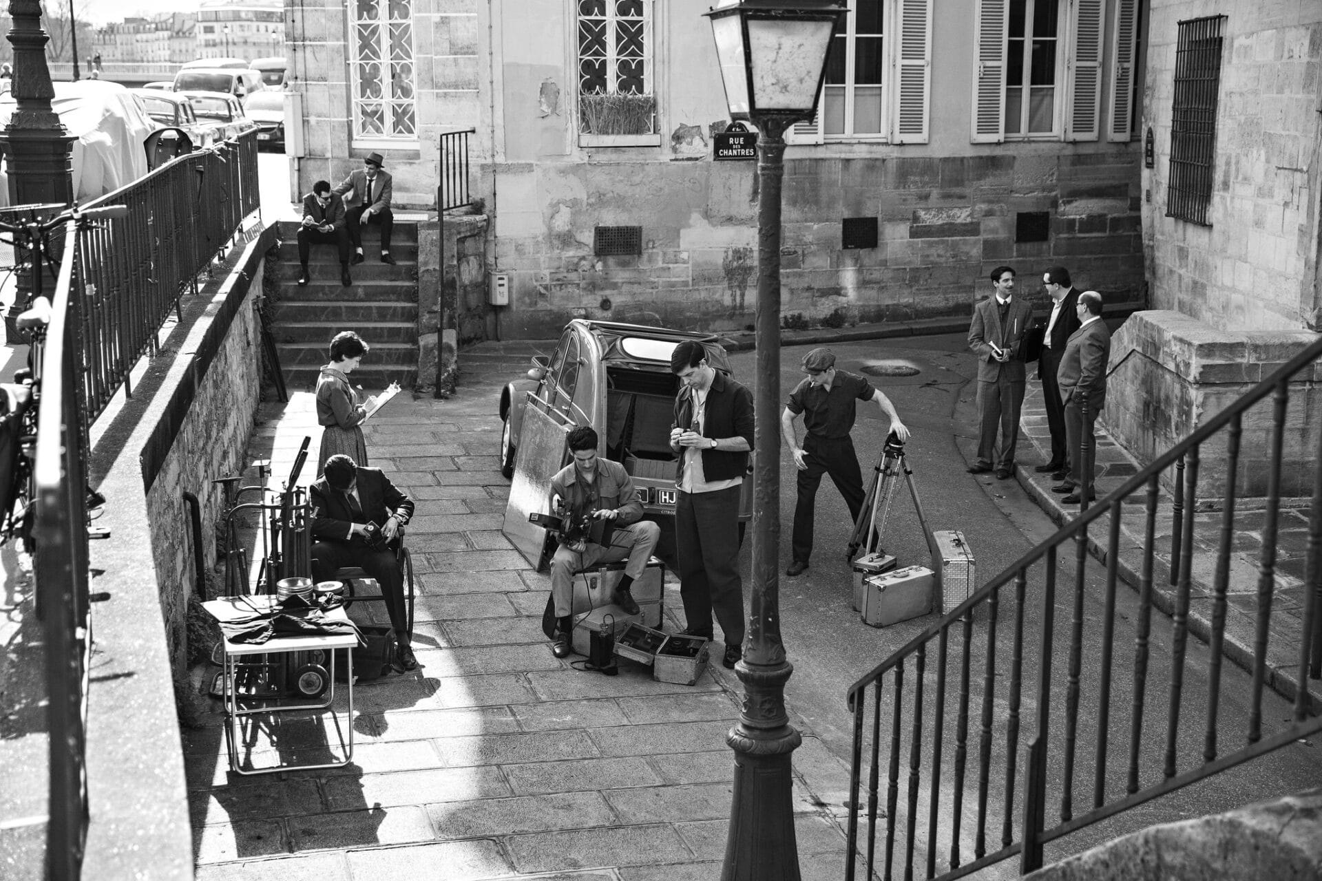 Кадр з фільму Річарда Лінклейтера «Нова хвиля»