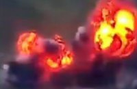 Українські пілоти вразили російський БМ-21 “Град” із хімічною зброєю