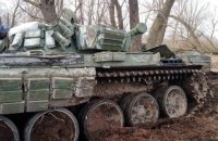 Под Черниговом военные разбили танковое подразделение, которое должно было отправиться в Киев