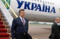 Янукович уже летает на новом самолете