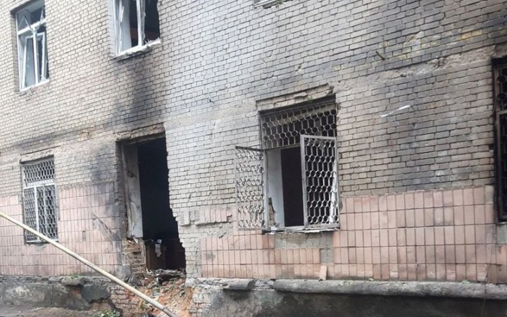 У Києві уламки "шахеда" пошкодили газову трубу в одному з гуртожитків КНУ імені Шевченка 