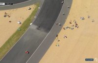 Більш ніж 20 гонщиків вилетіли в одному повороті на етапі Moto3