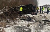 У масштабній ДТП на Львівщині семеро людей загинули, троє постраждали