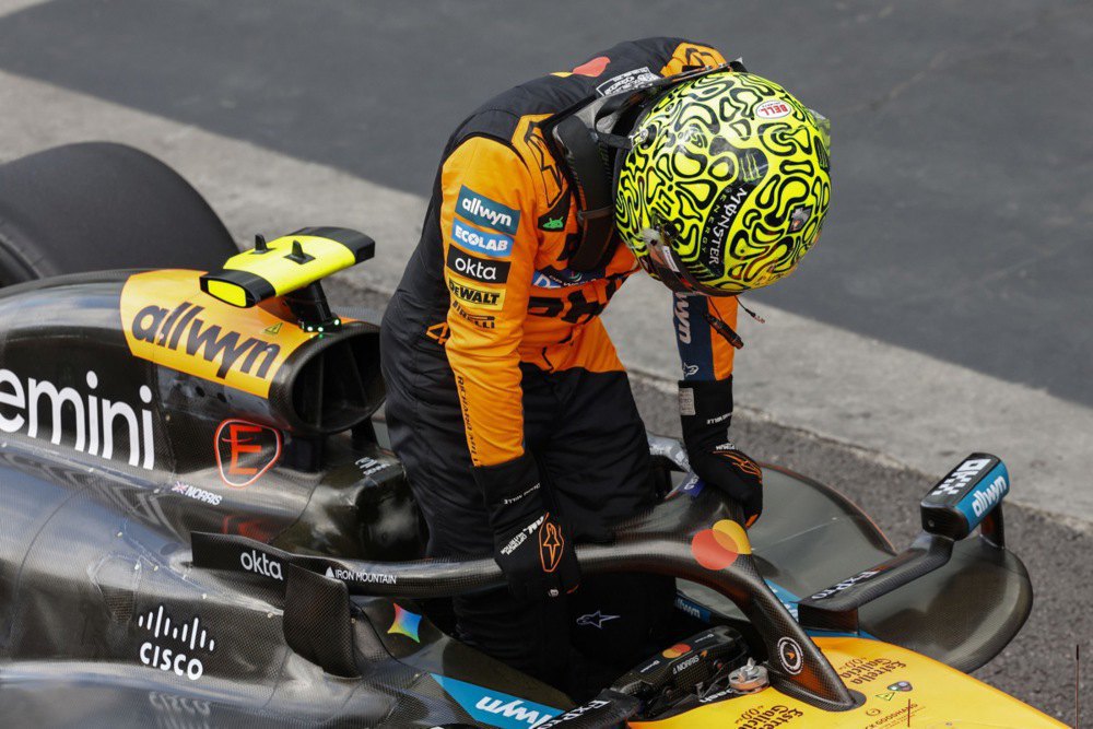 Ландо Норріс після перемоги