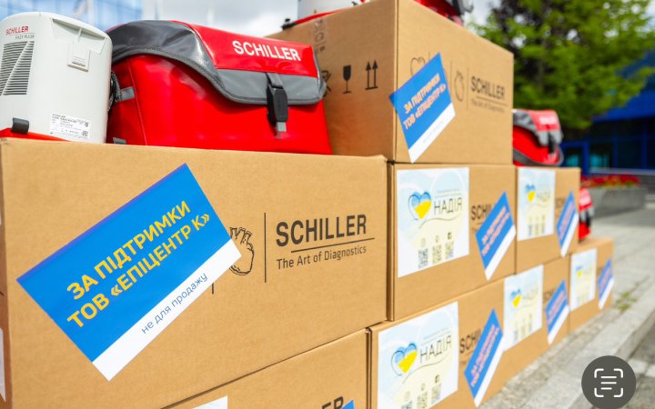 Епіцентр передав військовим медикам ще 10 реанімаційних апаратів 