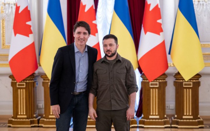 Зеленський і прем'єр Канади обговорили безпекові потреби України