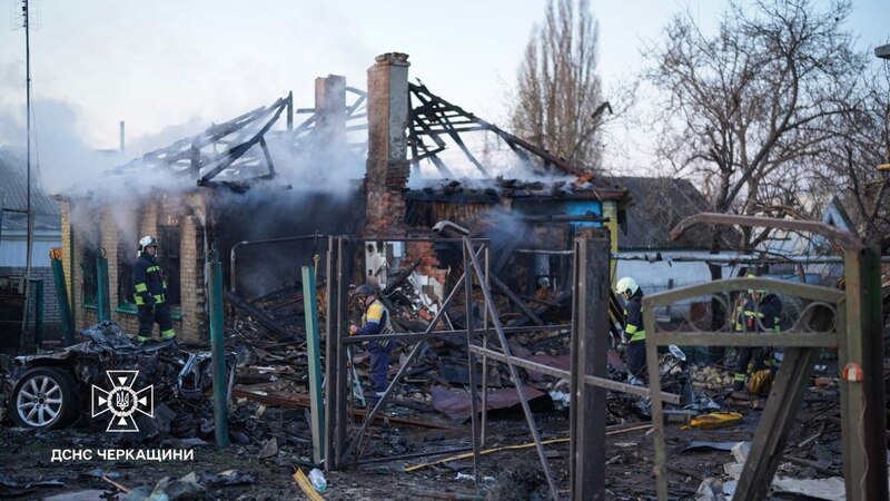 Наслідки обстрілів росіянами Черкаської області