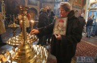В Михайловском соборе отслужили панихиду по защитникам Донецкого аэропорта