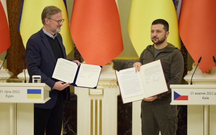 Зеленський і Фіала підписали Спільну декларацію щодо євроатлантичної перспективи України
