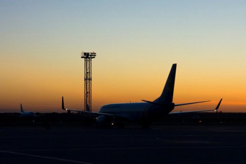 Украинские аэропорты сегодня приняли 14 международных рейсов, по плану еще 39