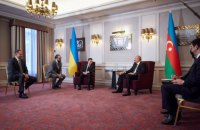 Зеленський запропонував президентові Азербайджану провести саміт "Київ-Анкара-Баку" в лютому
