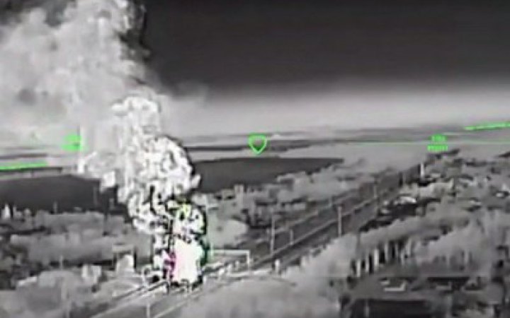 Сили безпілотних систем уразили ворожі ЗРК "Бук-М1", нафтобазу та цистерни з ПММ на ТОТ України