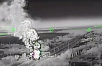 Сили безпілотних систем уразили ворожі ЗРК "Бук-М1", нафтобазу та цистерни з ПММ на ТОТ України