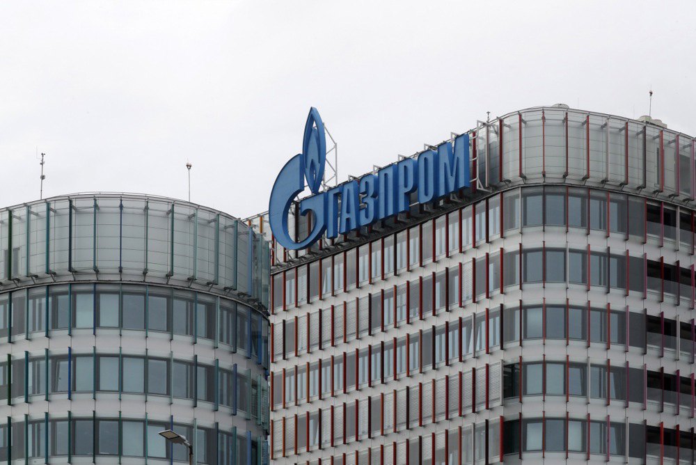 Офіс Газпрому в Санкт-Петербурзі.