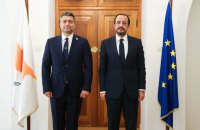 Посол України Сергій Ніжинський вручив вірчу грамоту президенту Республіки Кіпр Нікосу Христодулідісу