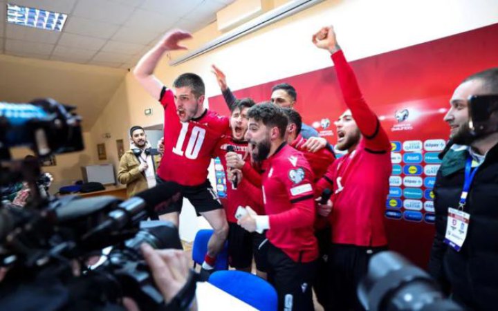 Грузія вперше вийшла до фінальної частини чемпіонату Європи з футболу