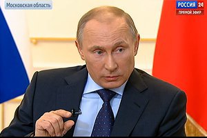 Сьогодні Путін на "прямій лінії" з росіянами поговорить про Крим