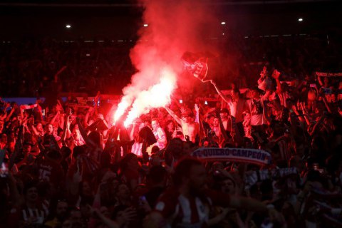 Предсказуемой победой "Атлетико" завершился финал Лиги Европы