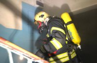 В результате пожара в общежитии Одесского университета пострадал студент