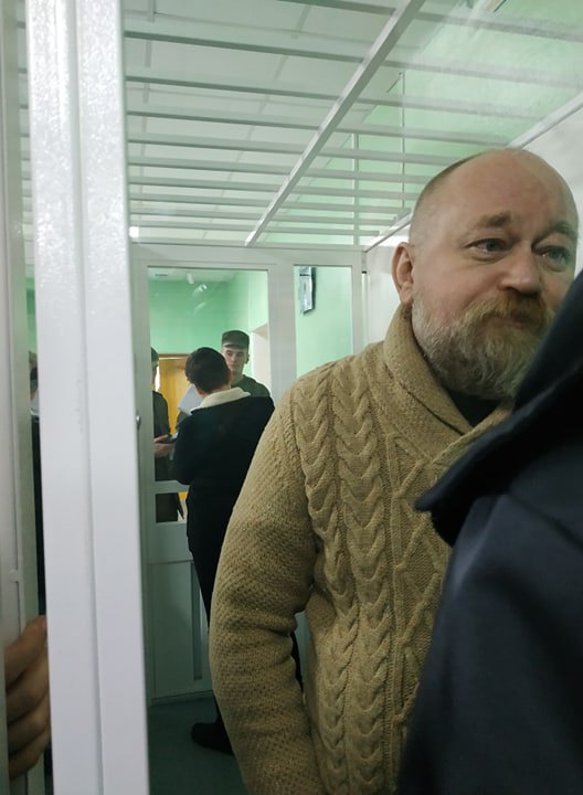Владимир Рубан на заседании суда в Чернигове