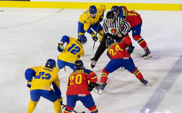 Збірна України з хокею перемогла Румунію на Чемпіонаті світу в Дивізіоні 1А