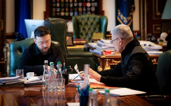 ​Зеленський заслухав доповідь керівника зовнішньої розвідки про «Орєшнік» і російський ВПК